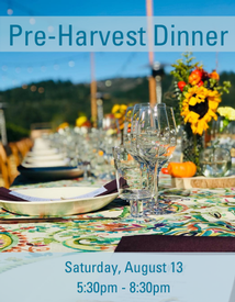 Pre-Harvest Dinner Member Ticket